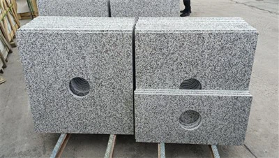 Kök polerad granit kakel