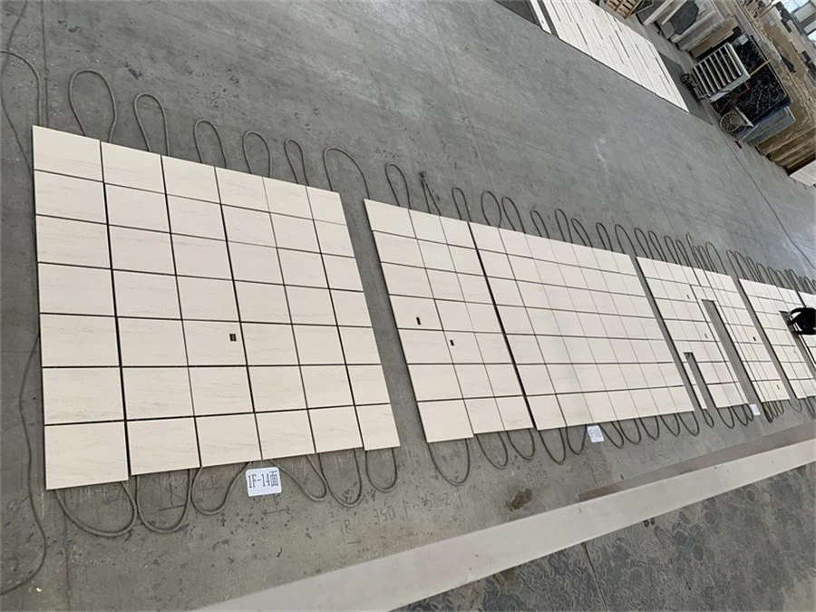 600 X 600 Kalkstensplattor