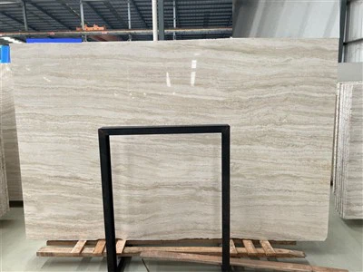 Super White Travertine Tile Texture